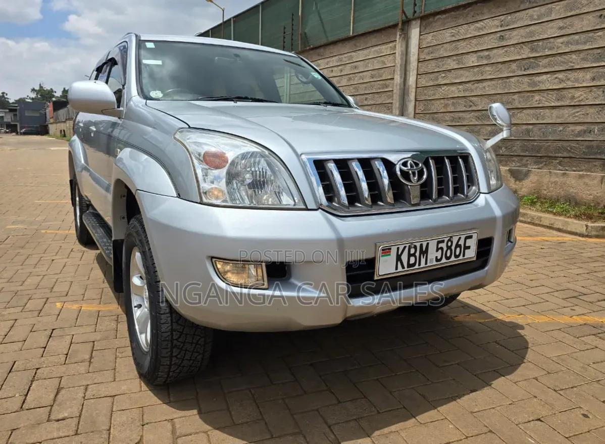 Toyota Land Cruiser Prado 2004 Silver