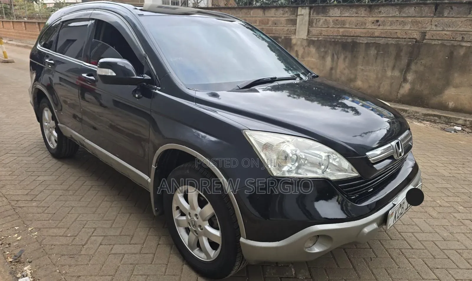 Honda CR-V 2.4 2008 Black
