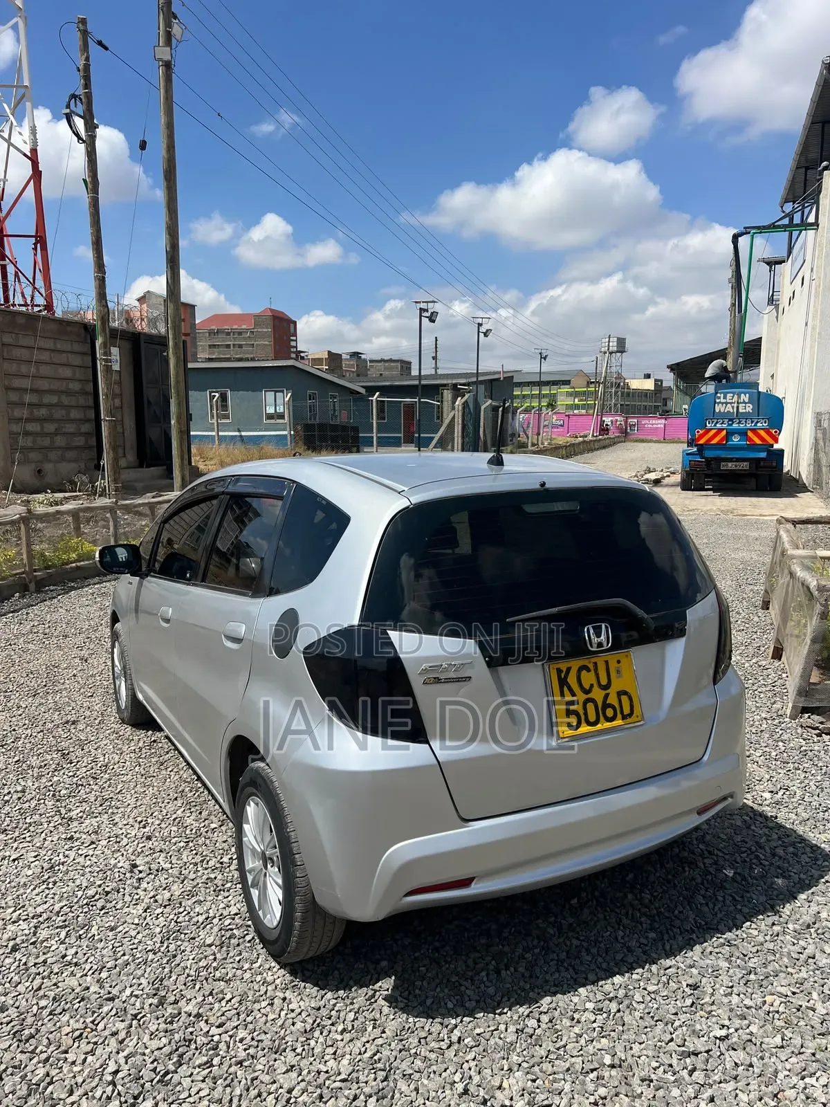 Honda Fit 2013 Silver