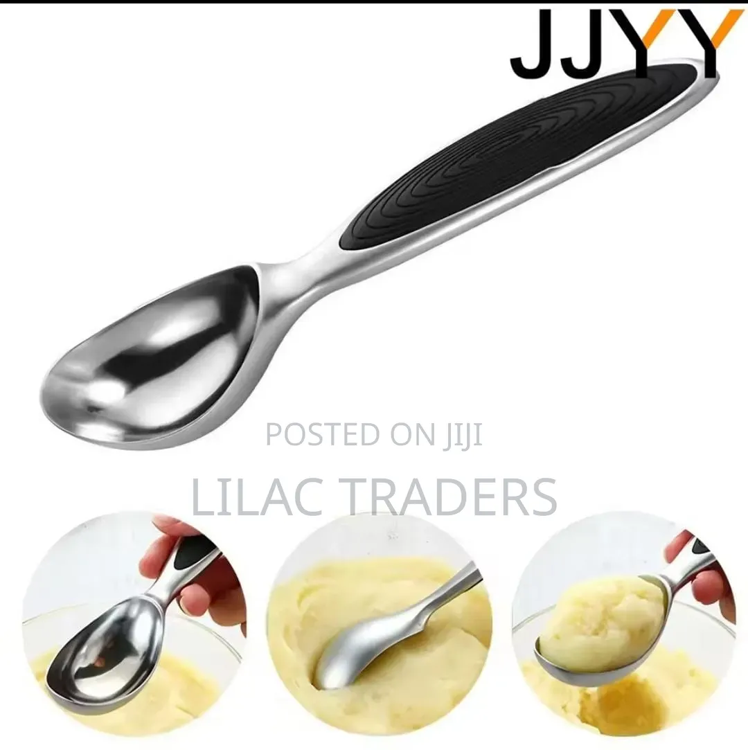 Silver Heavy Duty Ice Cream Scoop | Premium Quality Alp