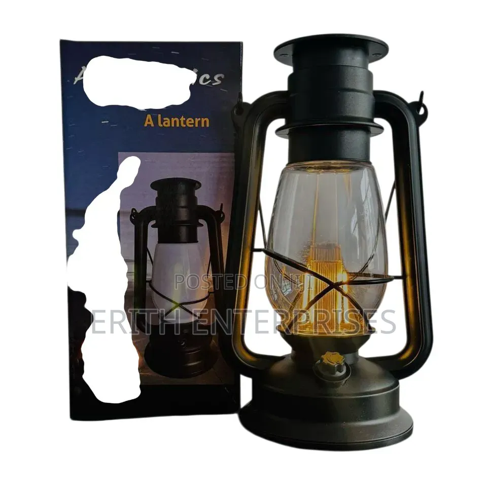 USB Solar Lamp Vintage