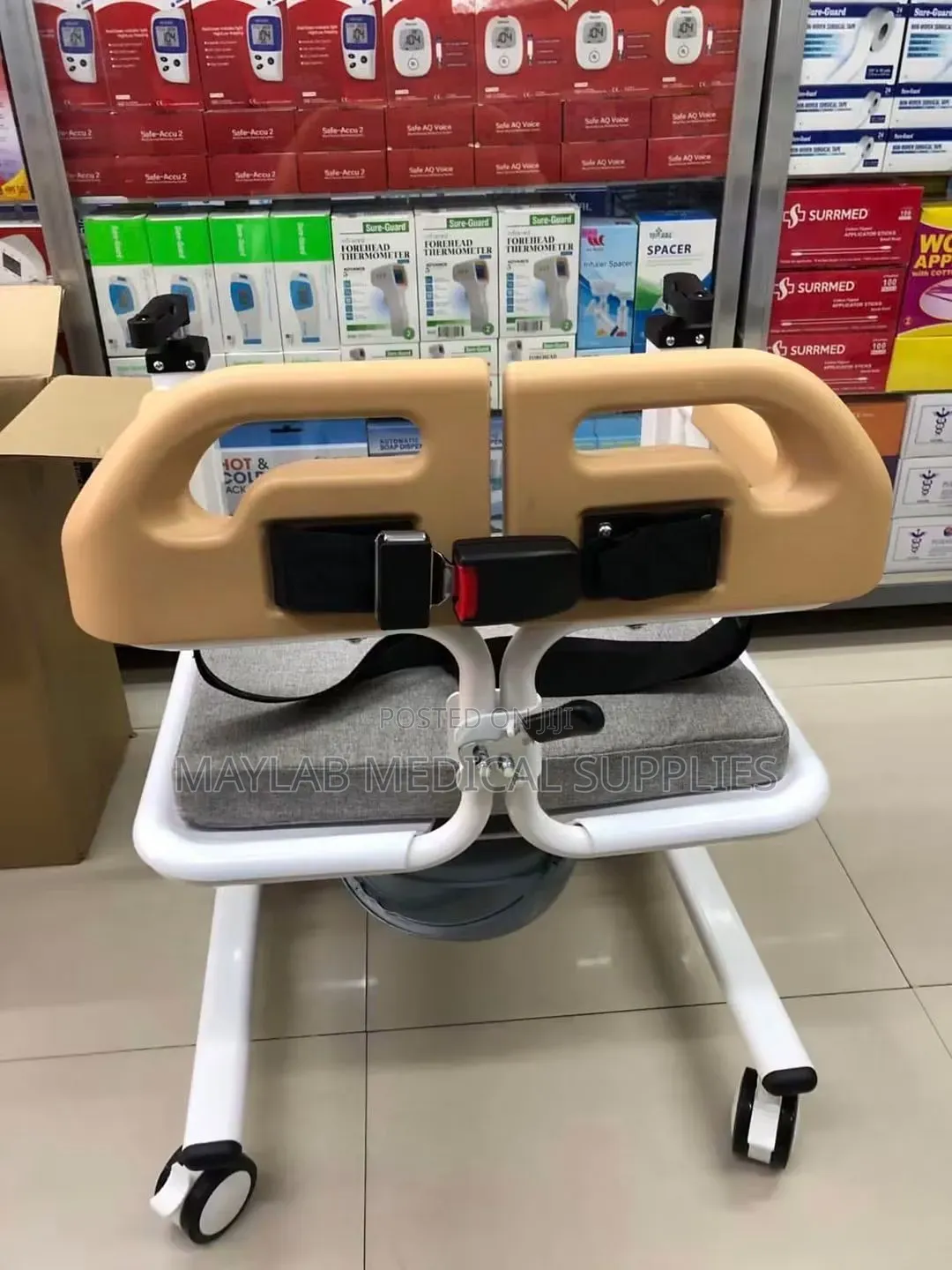 Patient Transfer Chair | Compact Hospital Transport Transfer