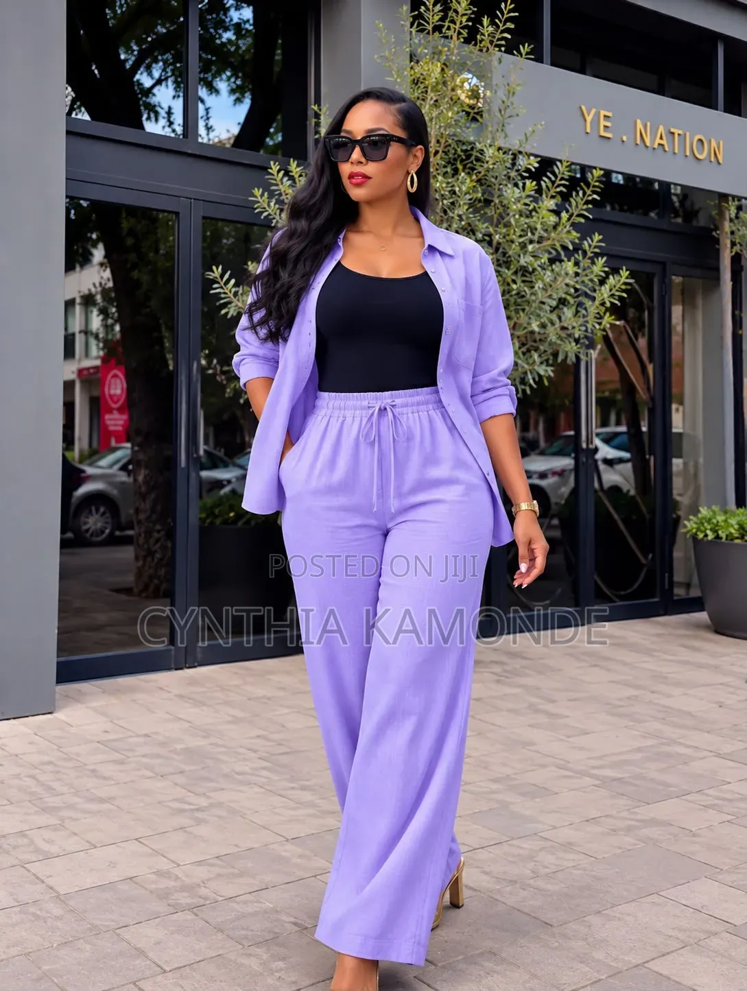 Linen Three Piece Set