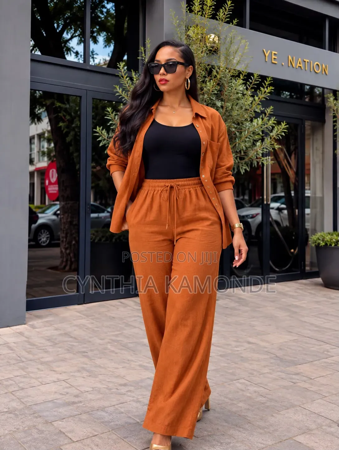 Linen Three Piece Set