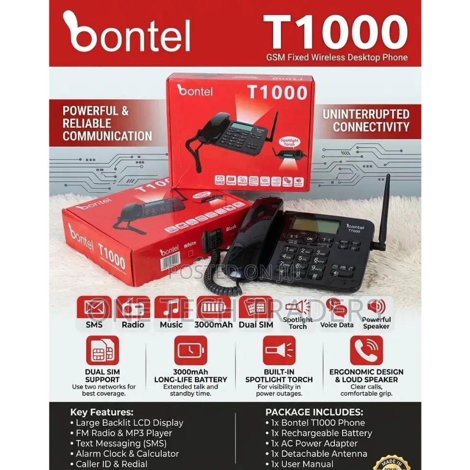Bontel T1000 Landline Phone