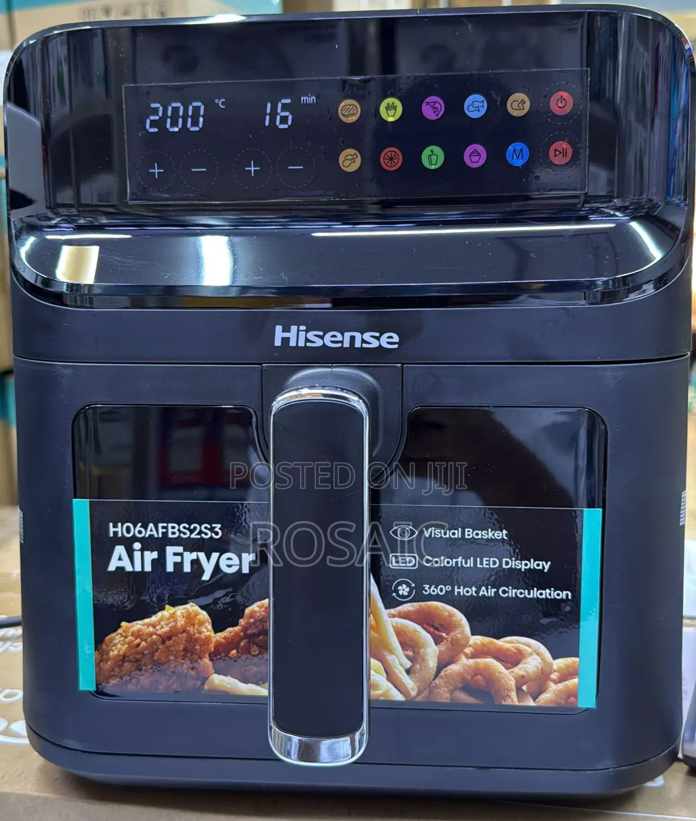 6.3 Litres Hisense Single Basket Air Fryers