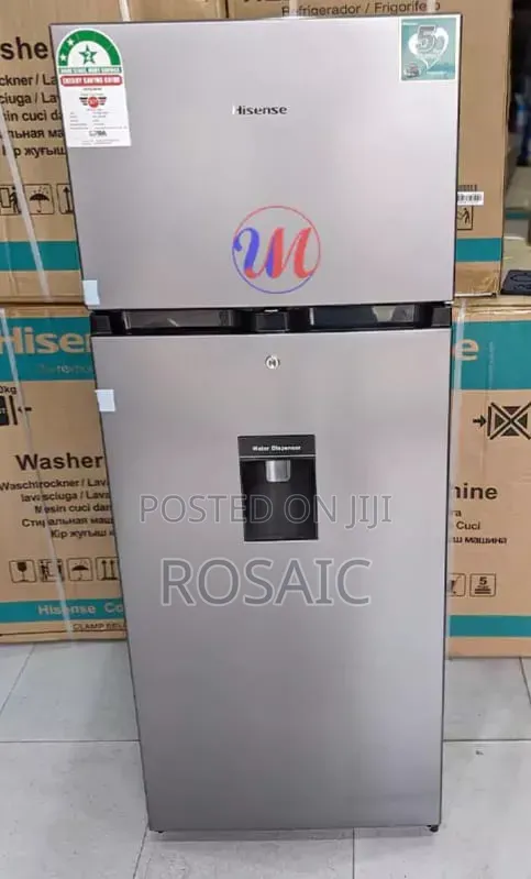 Hisense 205 Litres Double Door Refrigerator With Dispenser