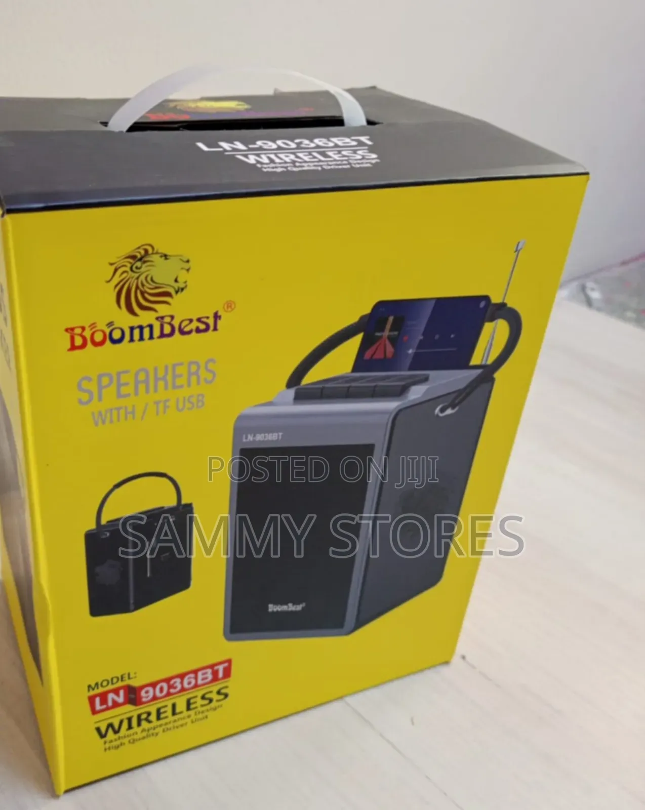 BoomBest 9036 Portable Party Speaker With FM Radio