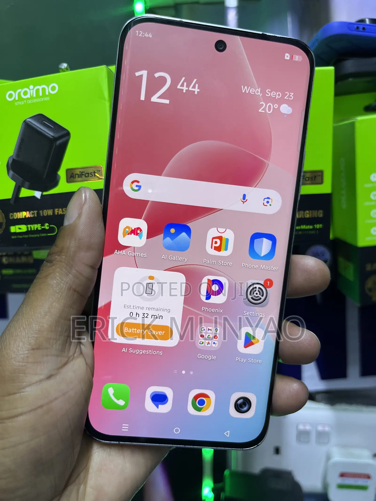 Infinix Hot 60 Pro+ 256 GB Gray