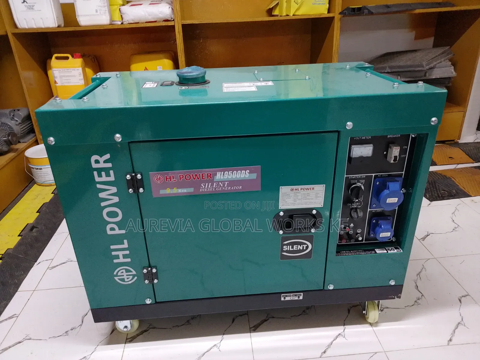 Hl9500ds Diesel Silent Generator