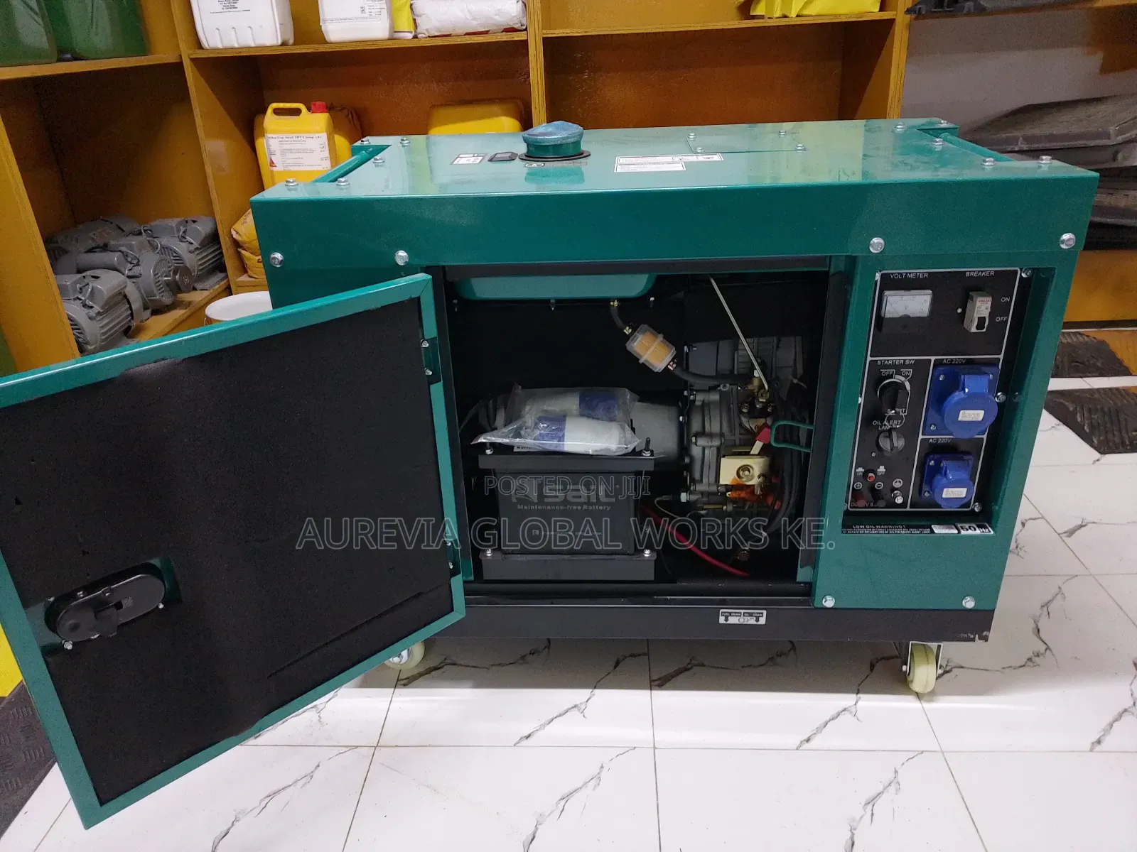 Hl9500ds Diesel Silent Generator