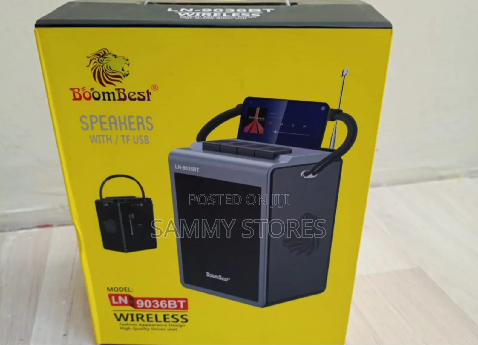 BoomBest LN-9036 Portable Music Speaker for Indoor Outdoor Use