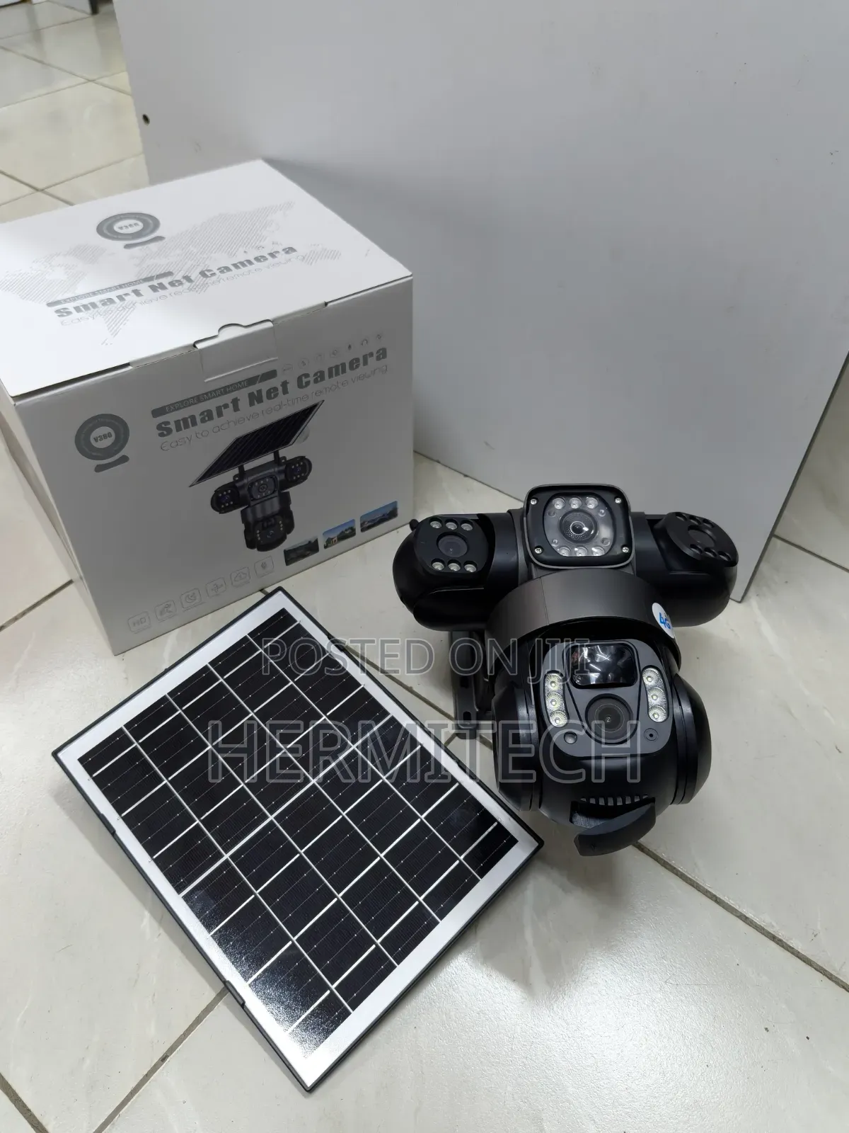 Triple Lens 4G Solar Powered CCTV for Homes and Business Security