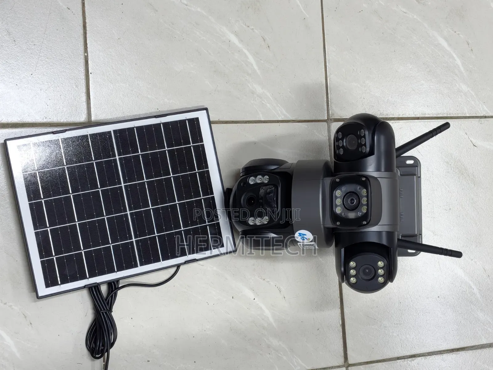 Triple Lens 4G Solar Powered CCTV for Gates and Compound Monitoring