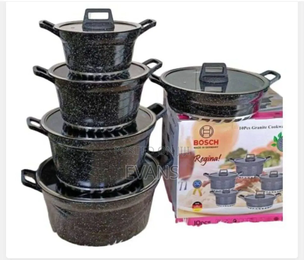 10 PCS Bosch Nonstick Cookware