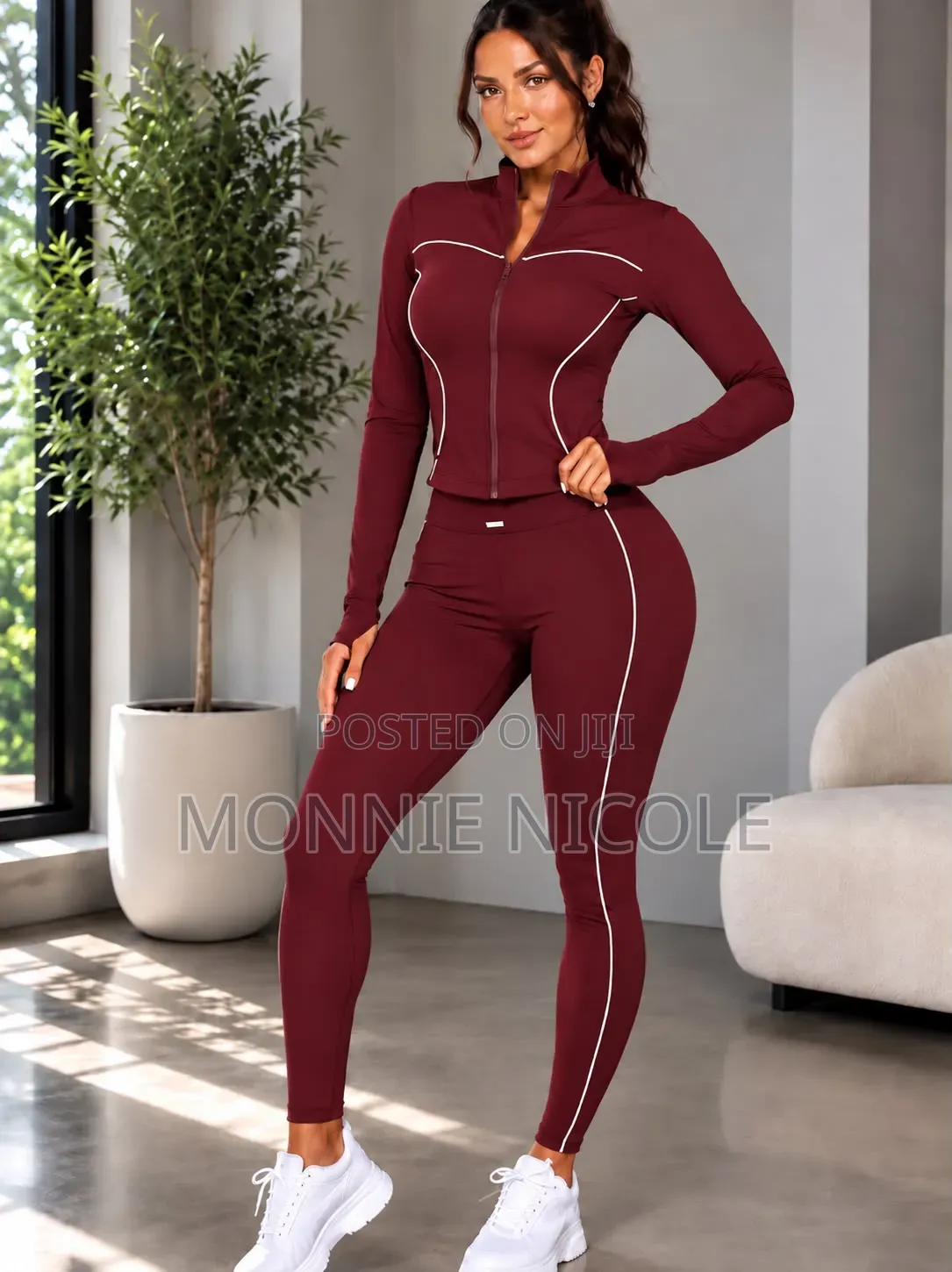 Stretchy Breathable Gym Sets. Good Quality.