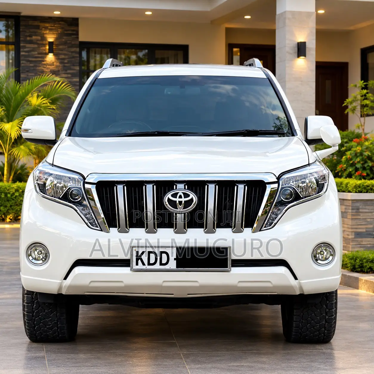 Toyota Land Cruiser Prado 2014 White