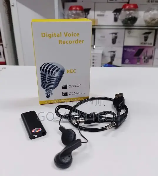 Smallest 8GB Professional Voice Recorder Digital Audio Mini Recorder