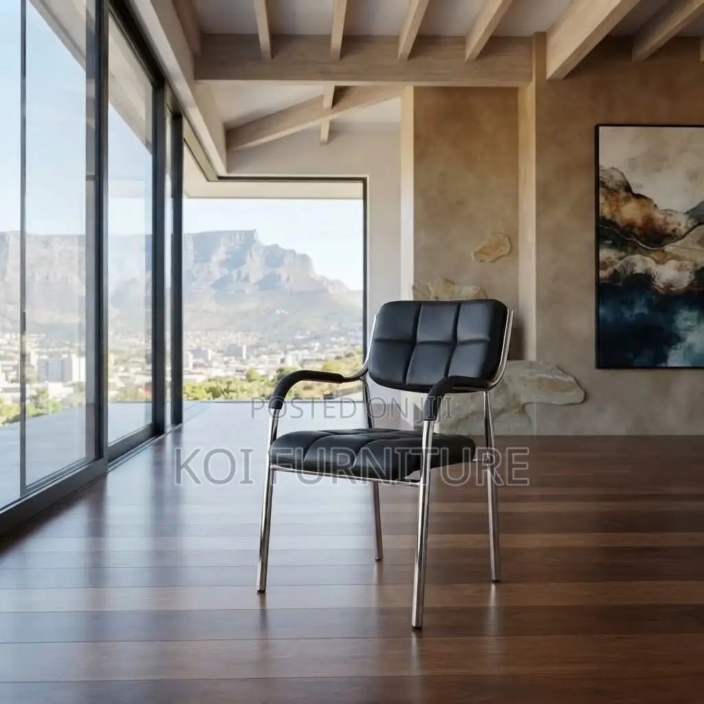 Office Chairs; Reception Office Leather Modern Chairs