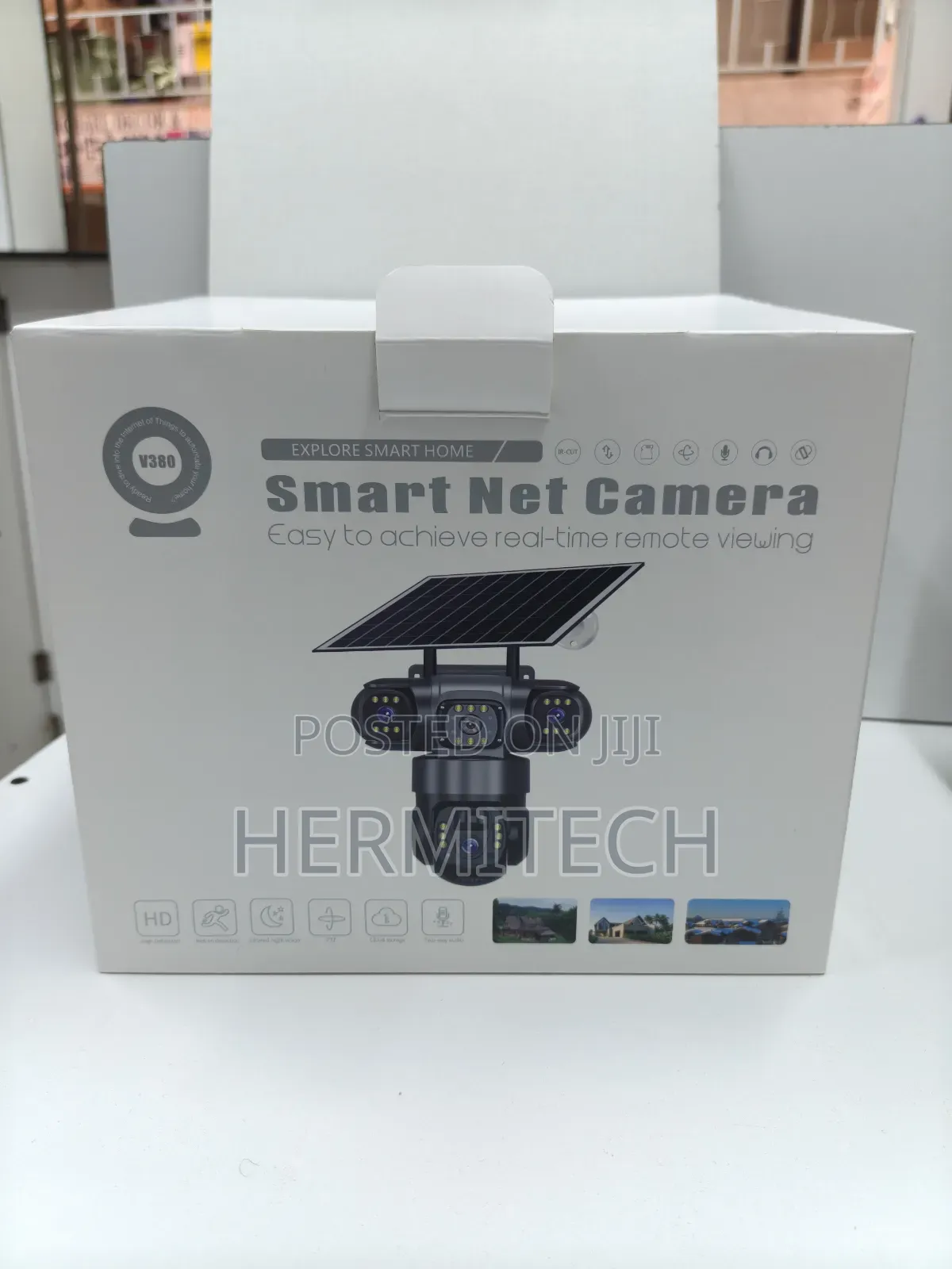 Triple Lens 4G Solar CCTV for Perimeter and Boundary Surveillance
