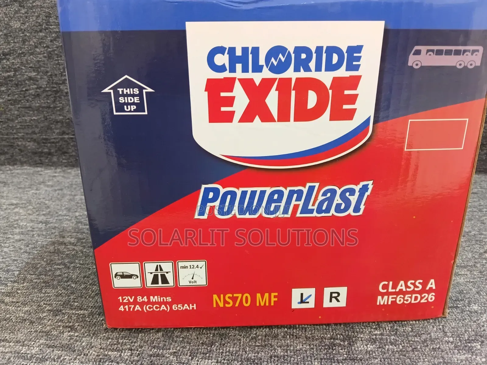 Chrolide Exide Battery Ns70 Mf
