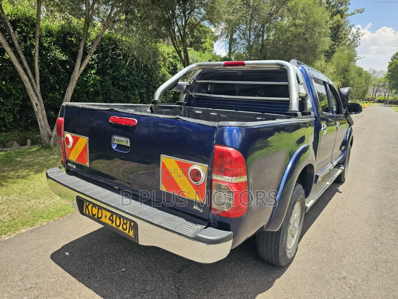 Toyota Hilux 3.0 D-4D Double Cab 2008 Blue