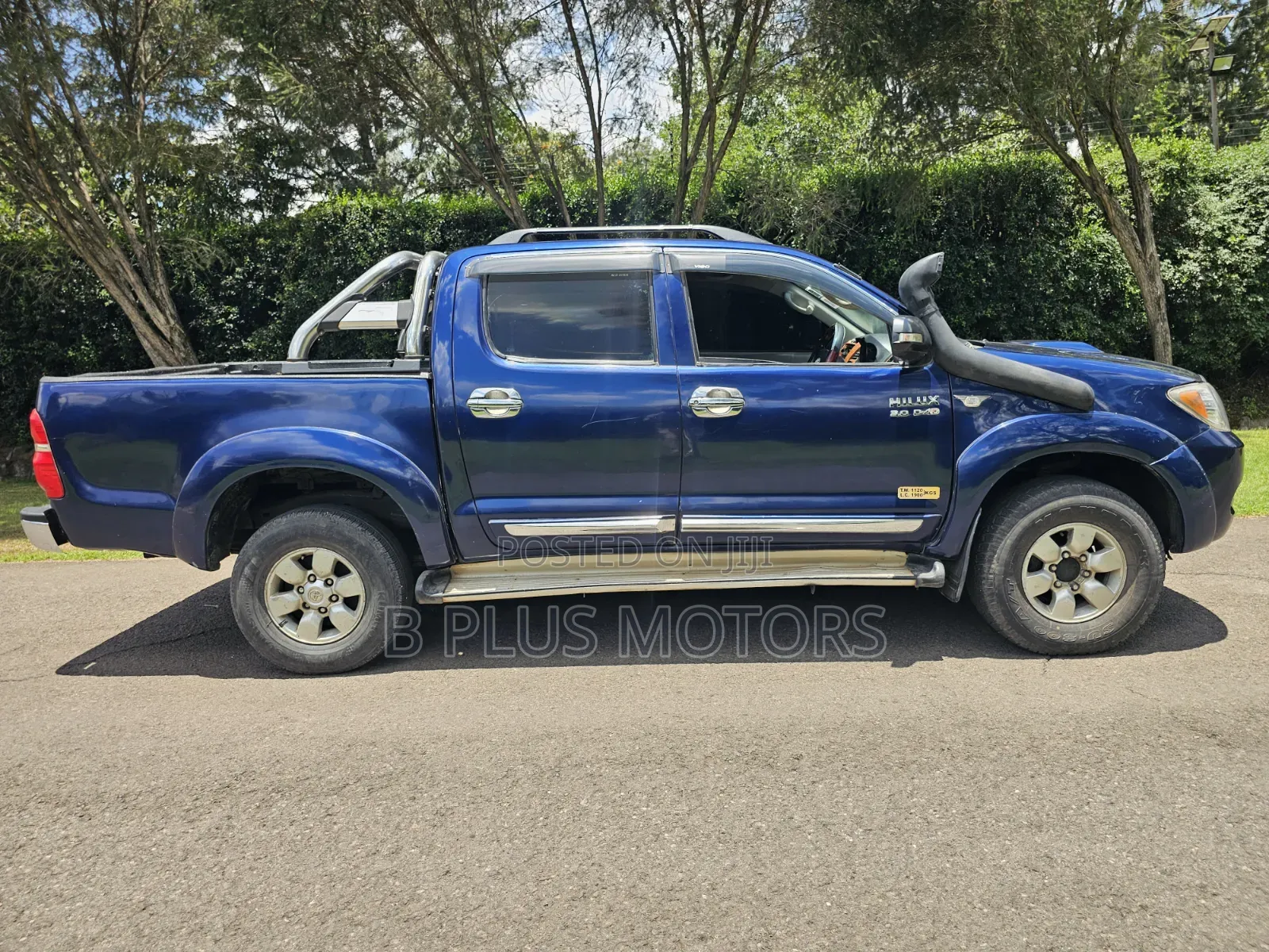 Toyota Hilux 3.0 D-4D Double Cab 2008 Blue