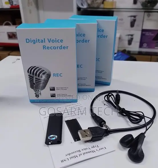 Digital Voice Recorder 16GB – High-Quality Audio Recorder