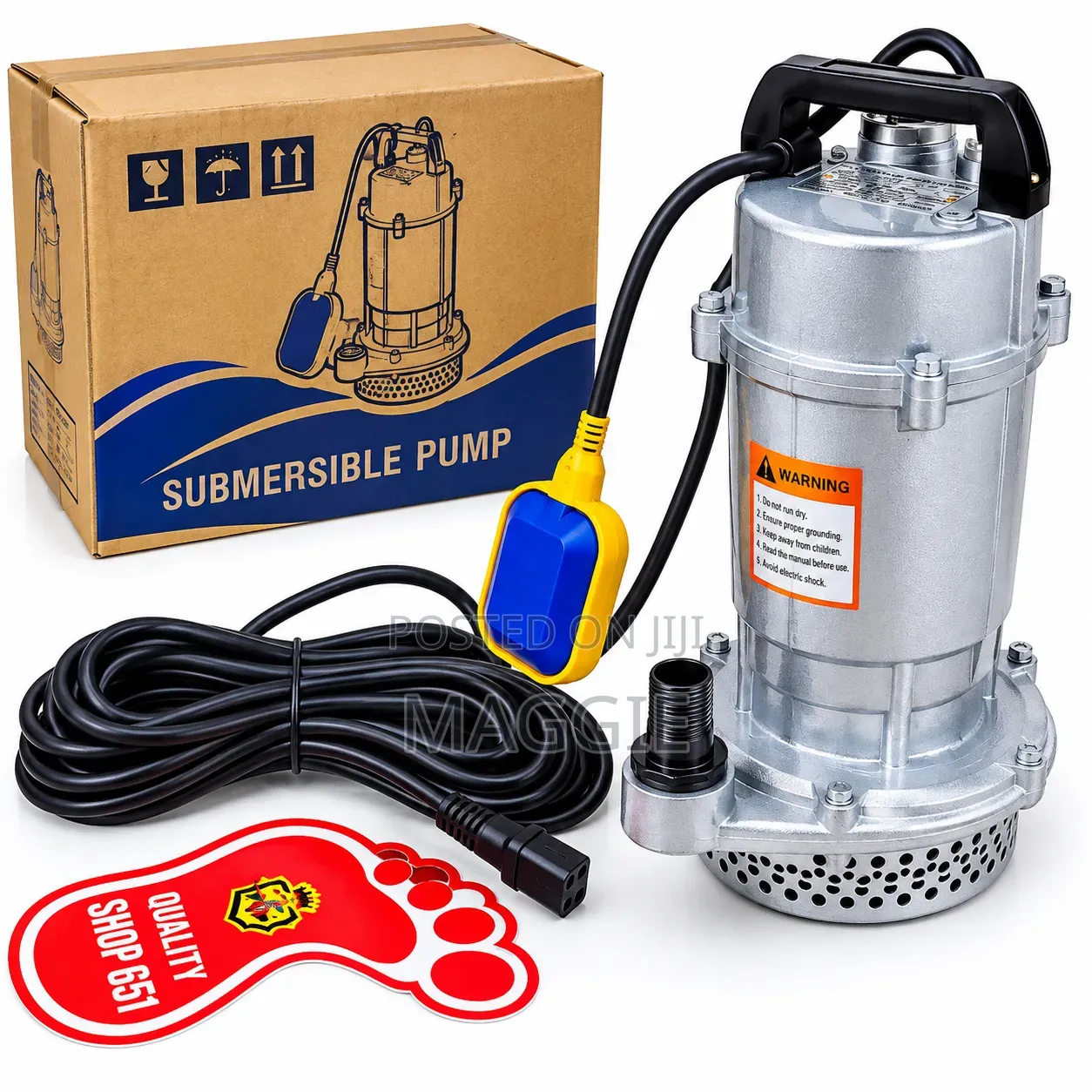 1 HP QDX Shallow Well Water Pump 32m Head
