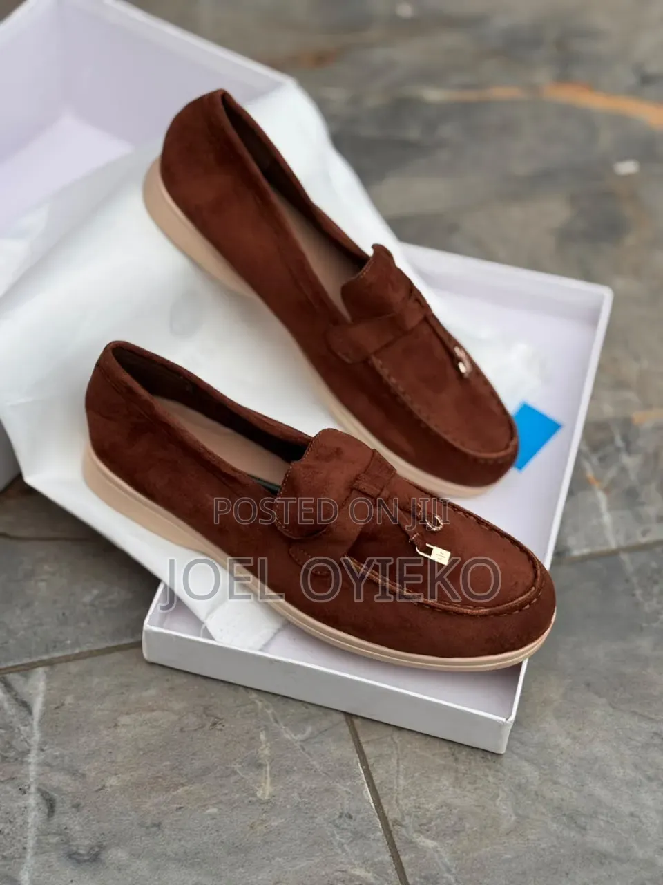 Loro Piana Suede Loafers