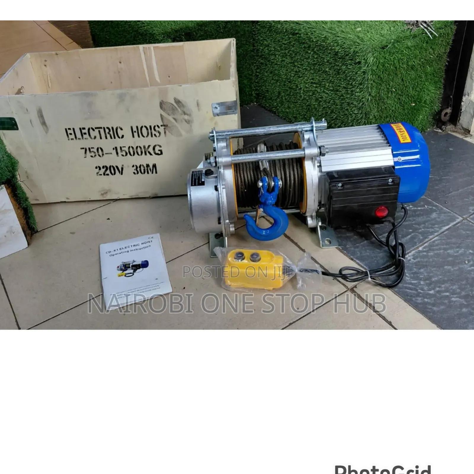 Electric Chain Hoist 1.5 Tonne