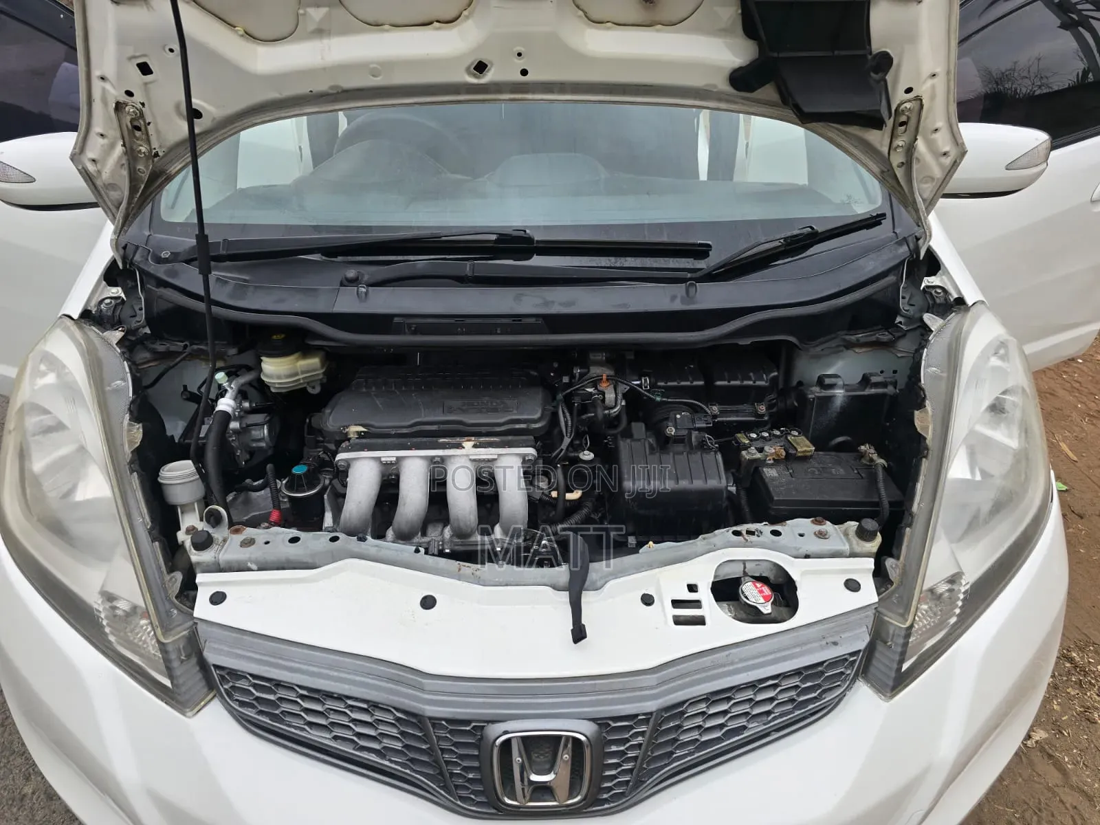 Honda Fit 2012 White
