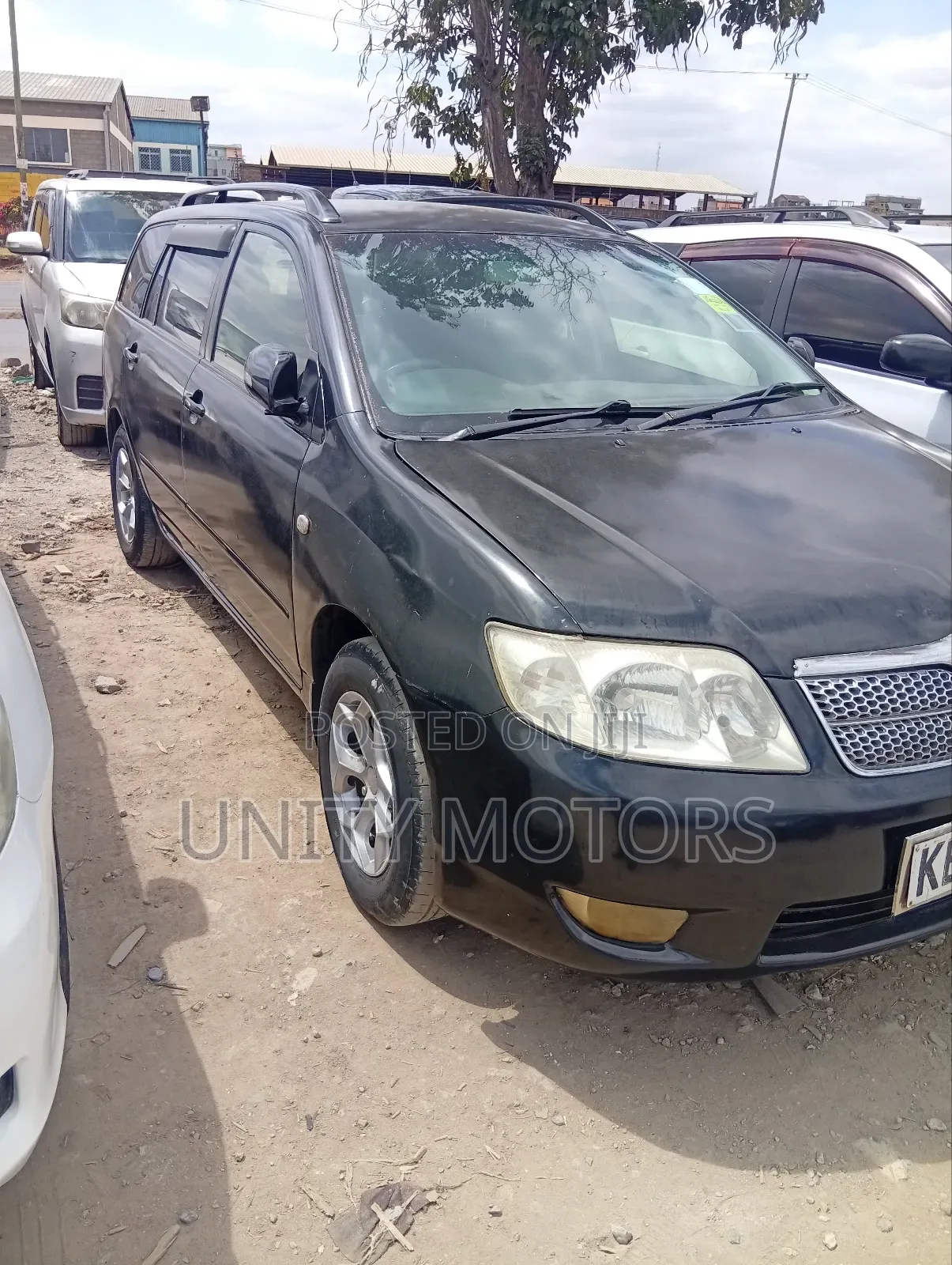 Toyota Corolla Fielder 2004 Black