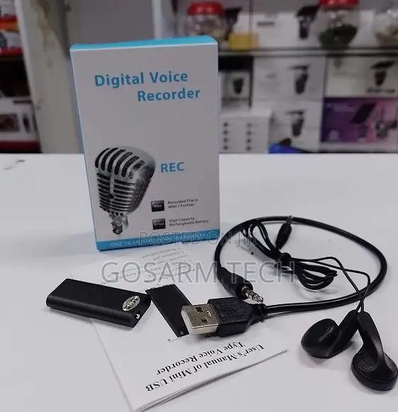 16gb Mini Digital Voice Recorders Audio Recording Device -16gb