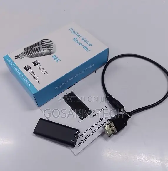 Digital Voice Recorder 16GB – High-Quality Sound Recorder