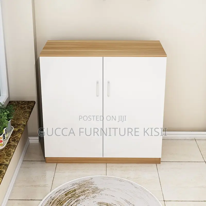 2-Door Wooden Office Credenza