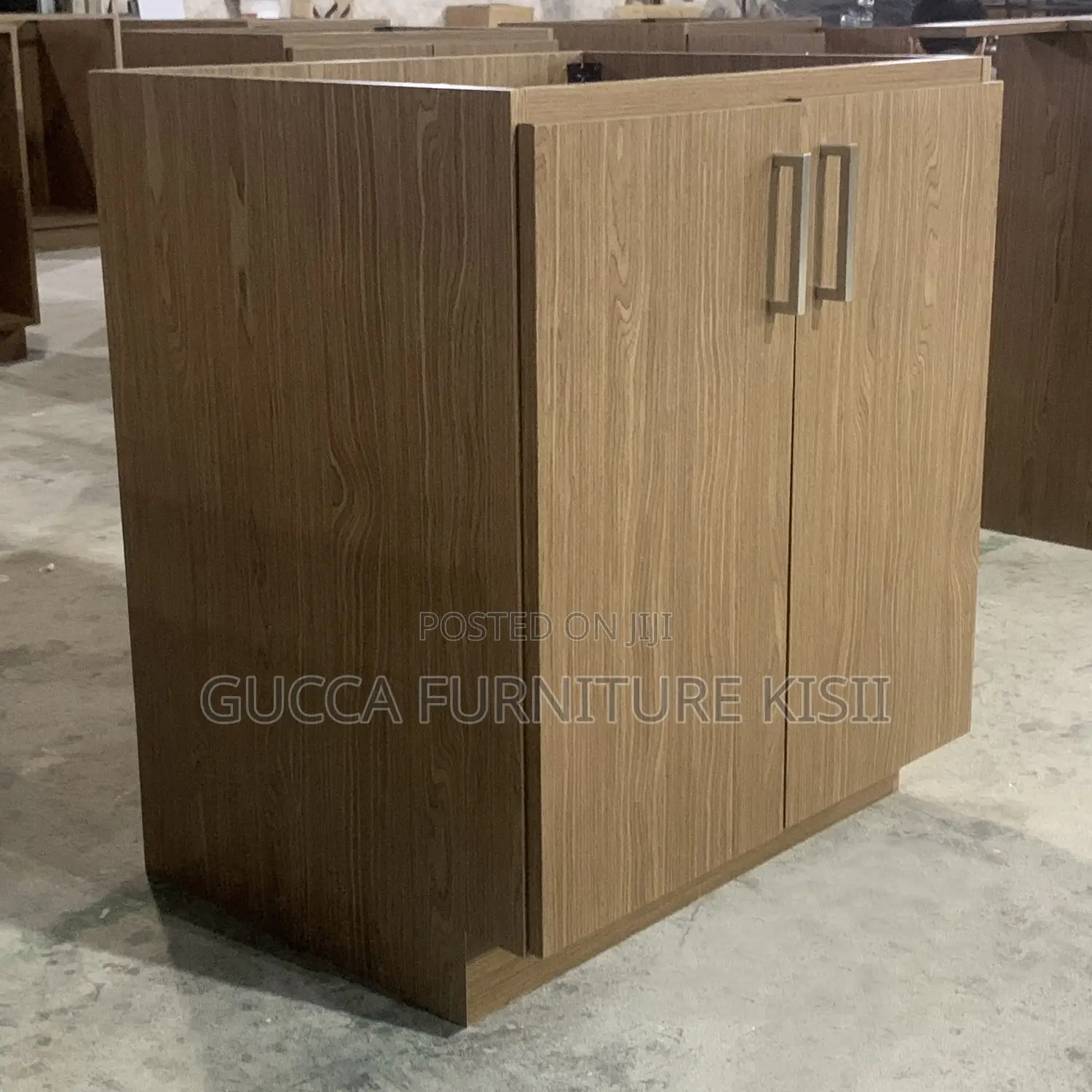 2-Door Wooden Office Credenza