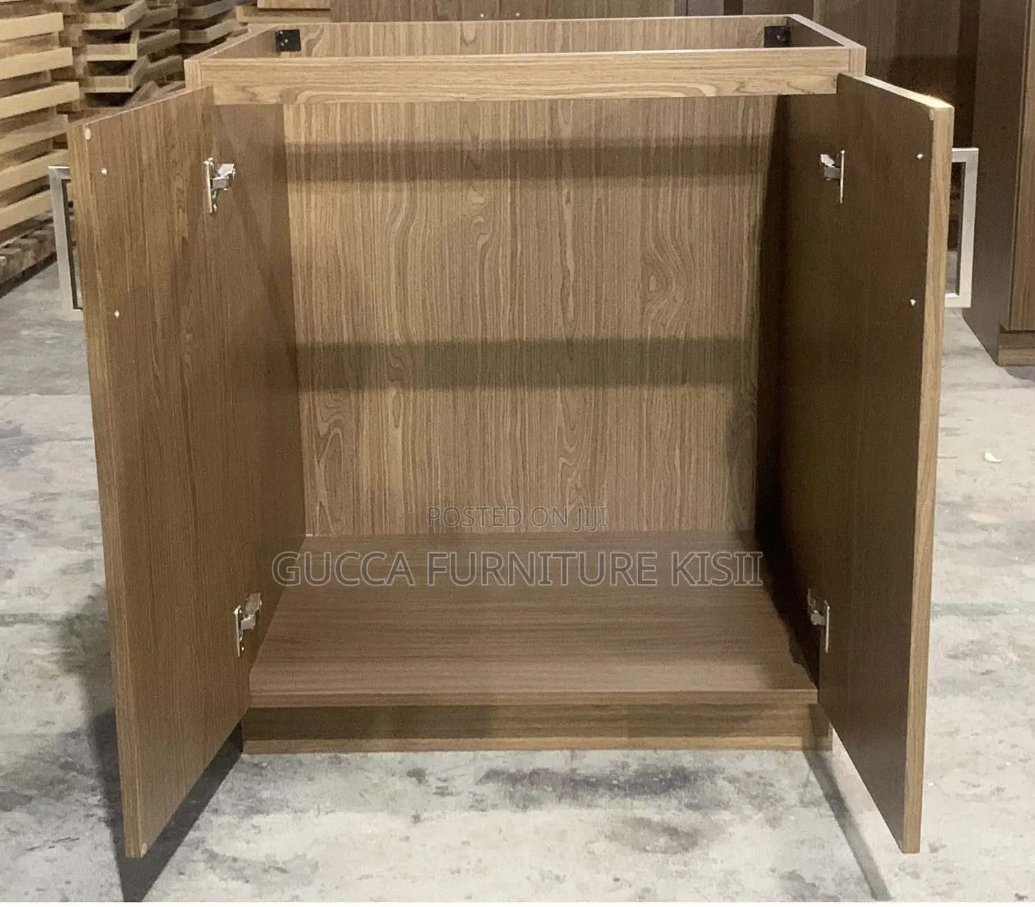 2-Door Wooden Office Credenza