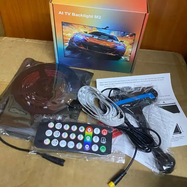 AI Sync LED TV Backlight With Camera, Music Sync,USB Powered 50-65
