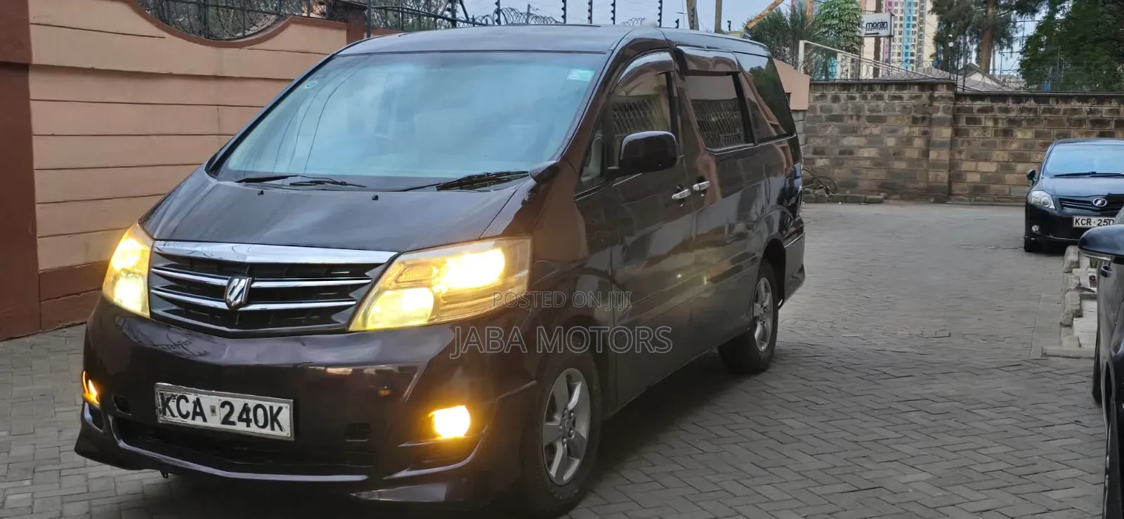 Toyota Alphard 2007 Purple