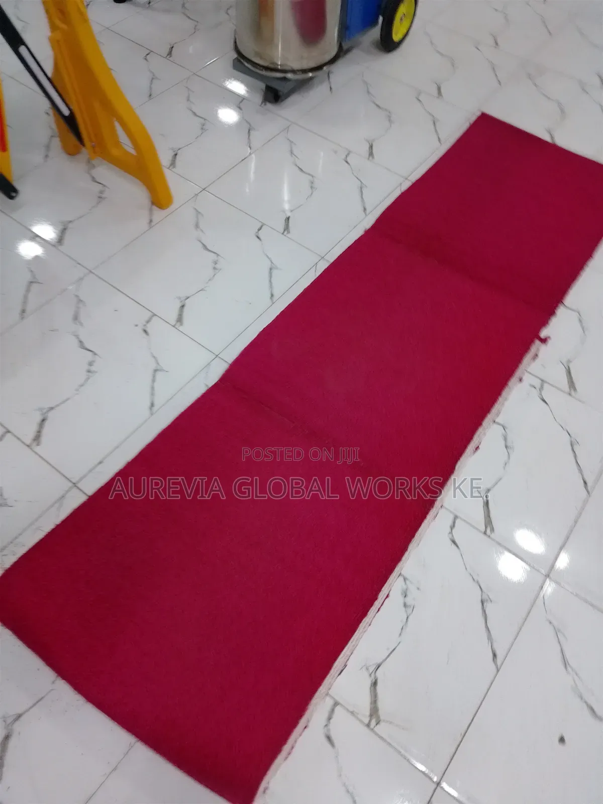 Maroon Wall to Wall Carpet