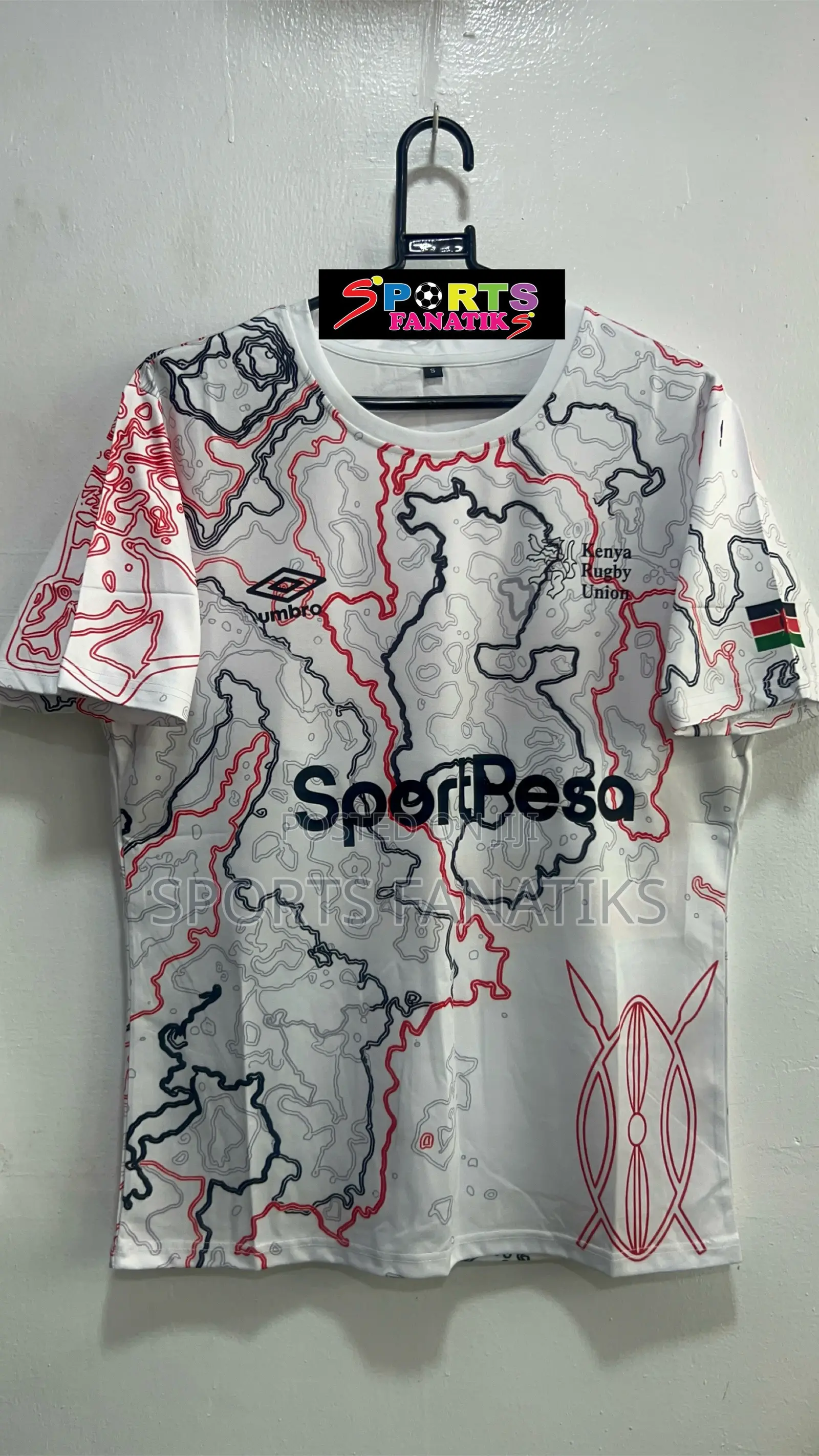 Unisex Kenya Rugby Jerseys