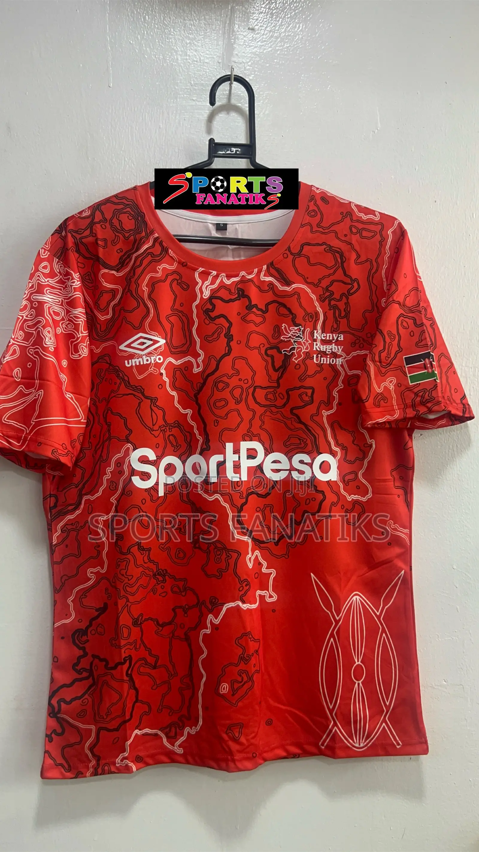 Unisex Kenya Rugby Jerseys