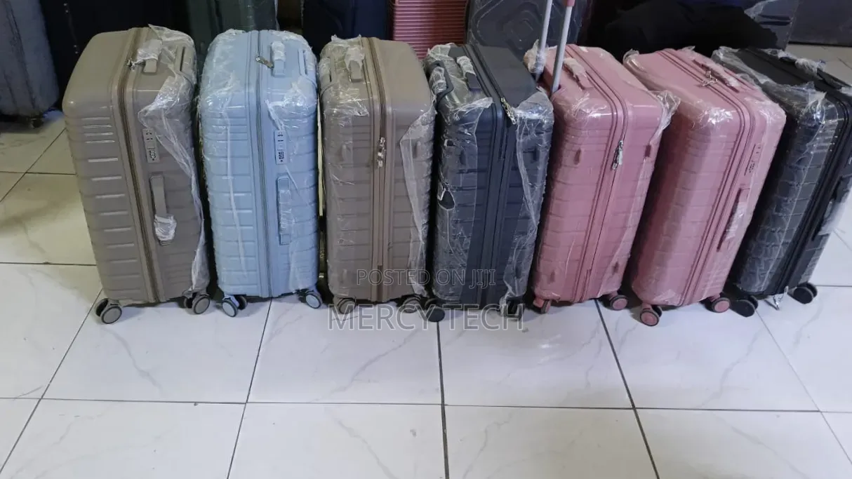 Fashion 3-in-1 Luxurious Rubber Suitcase Set