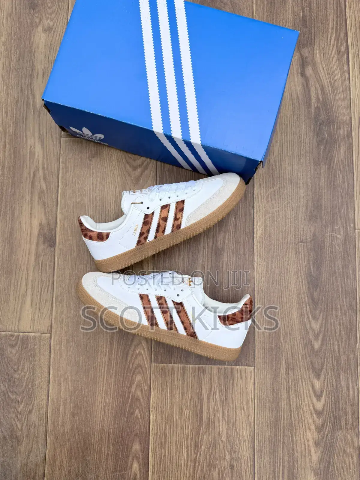 Adidas Samba Leopard Print