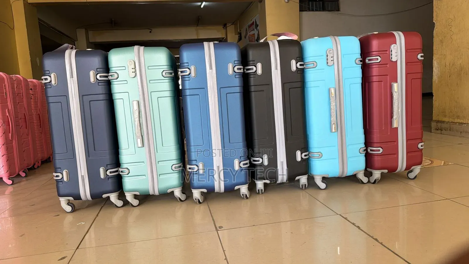 3-in-1 Fabric Luxurious Suitcase Briefcase