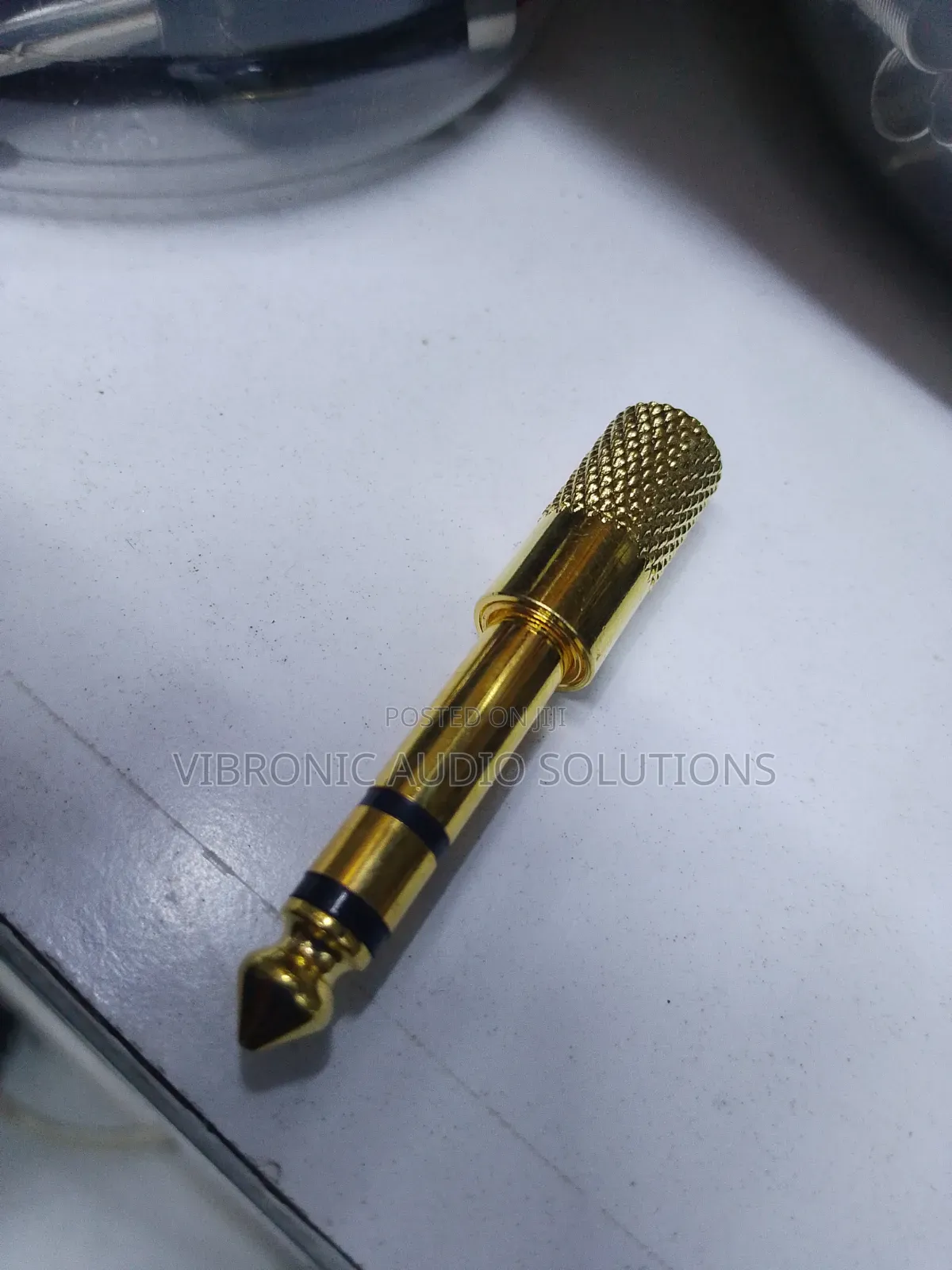 Classic 6.5mm to 3.5mm Audio Mic Adapter Plug Gold Plated