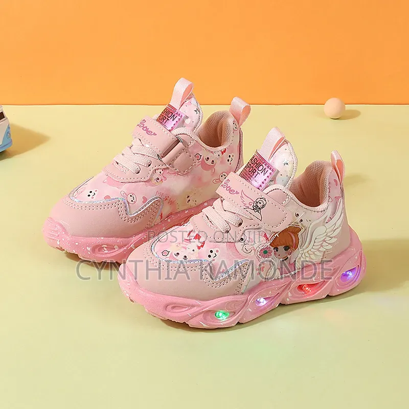 Pink Purple Girls Led Shoes