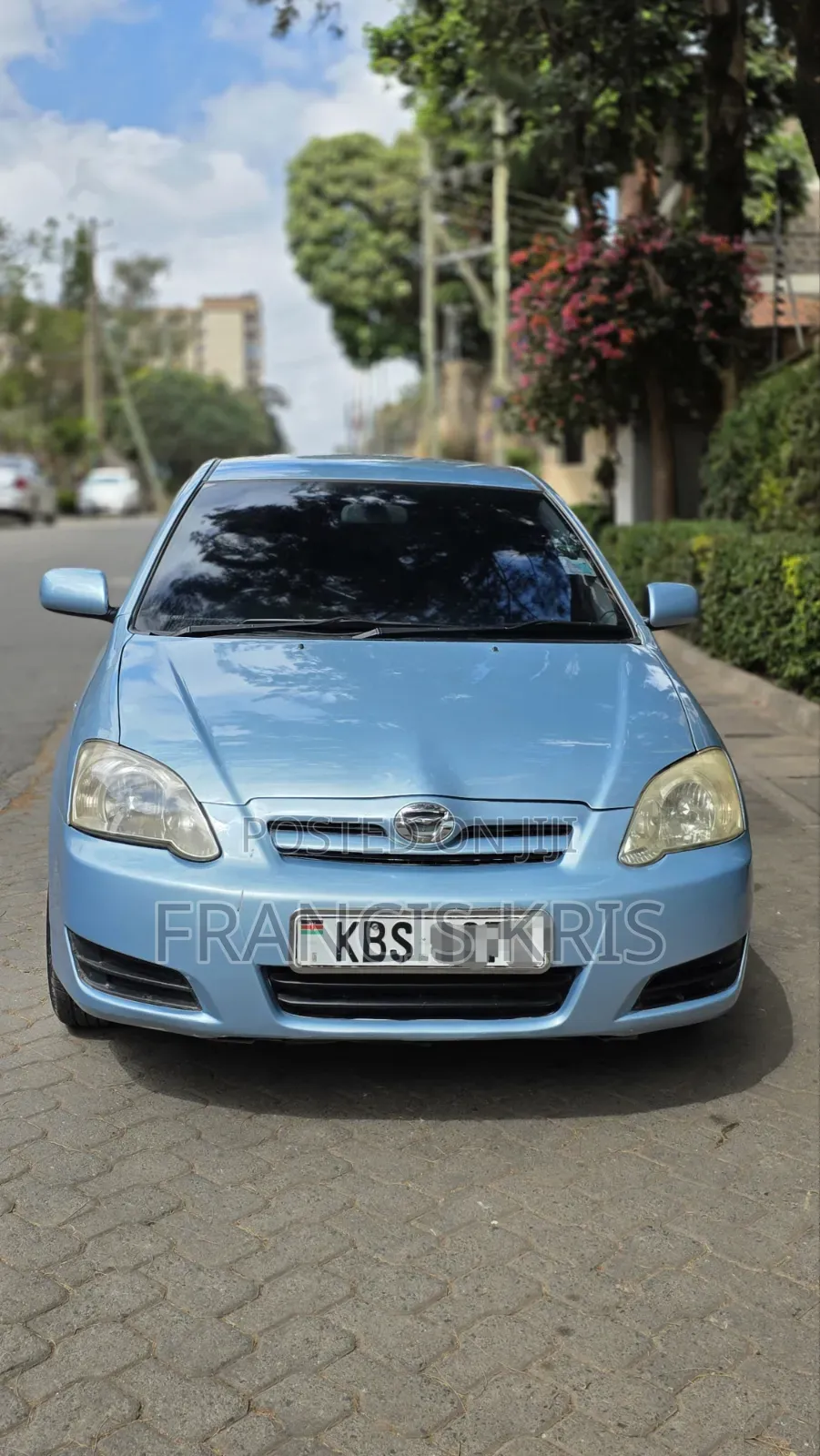 Toyota Corolla RunX 2005 Blue