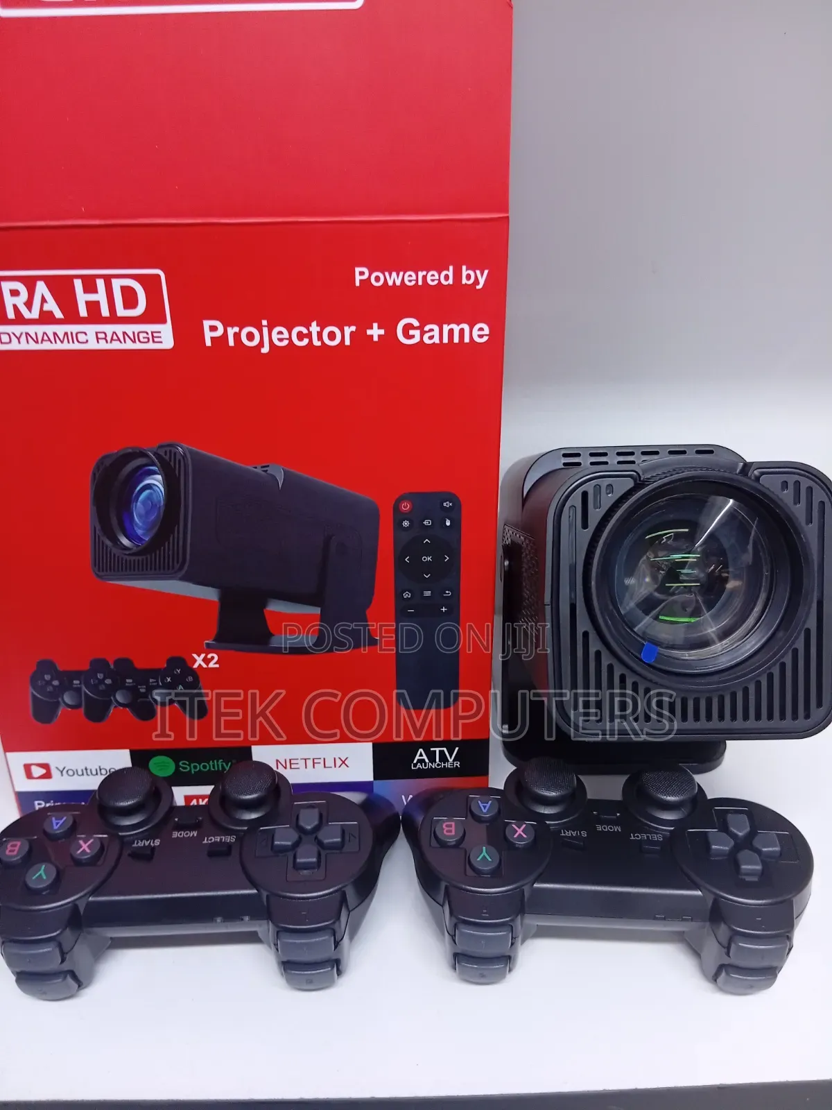 HY320 Gaming Projector With Android 13 and 2GB RAM
